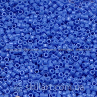 Бисер DB-730 Miyuki Delica Beads 11/0 (натуральный, васильковый)